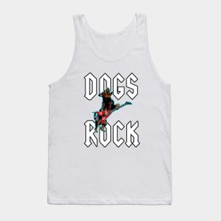 Dogs Rock #4 Tank Top